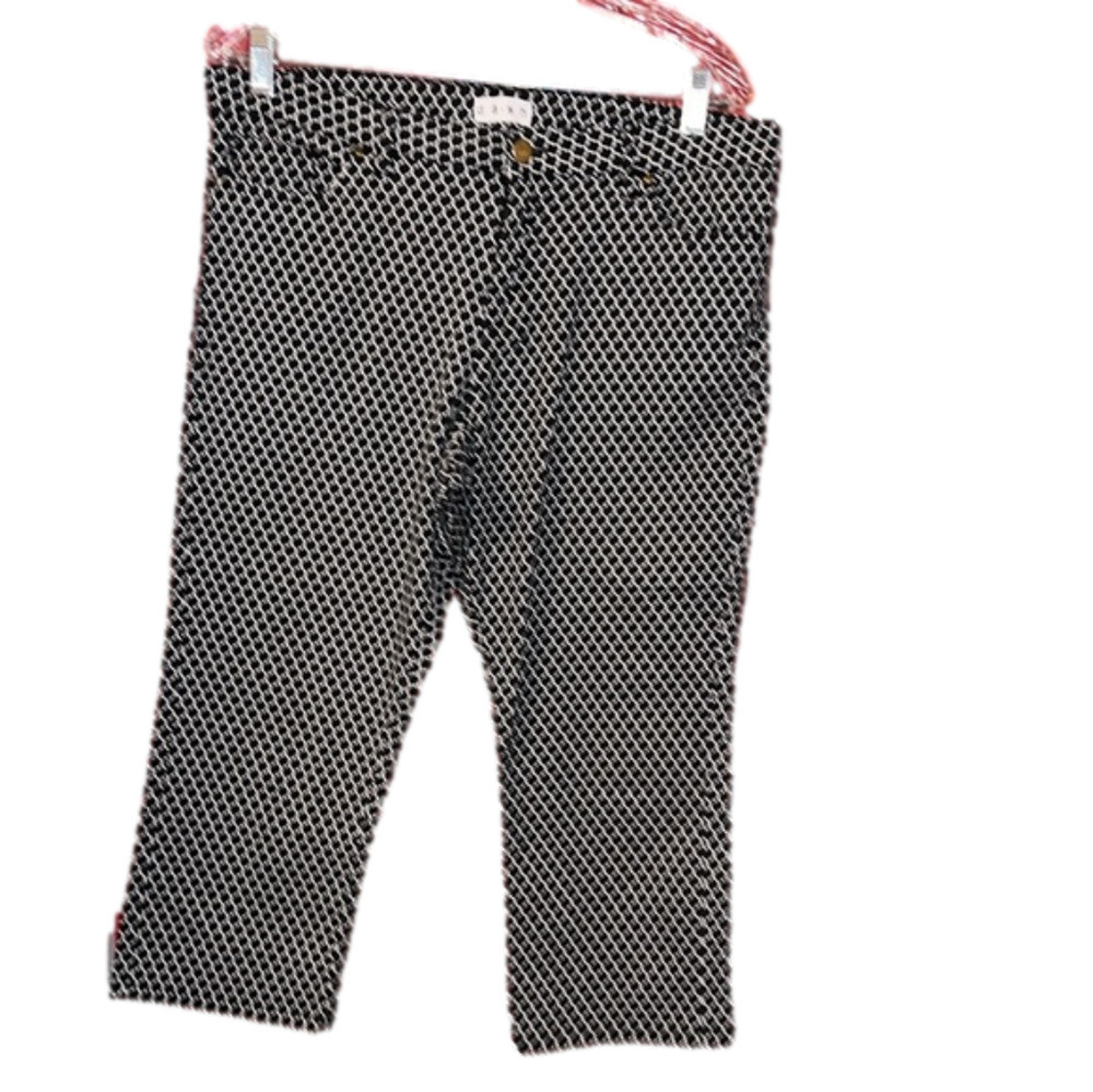 Dash Cotton Spandex Capri Crop Pants 10